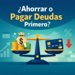 ¿Ahorrar Dinero o Pagar Deudas Primero?